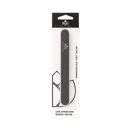 RYBELLA Lima Americana Grana 100/180 |ريبيلا مبرد أظافر بدرجة 100/180