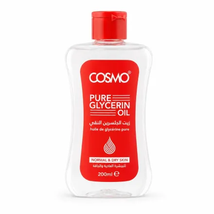 Cosmo Pure Glycerin Oil - 200ml | كوزمو زيت الغليسيرين النقي - 200 مل
