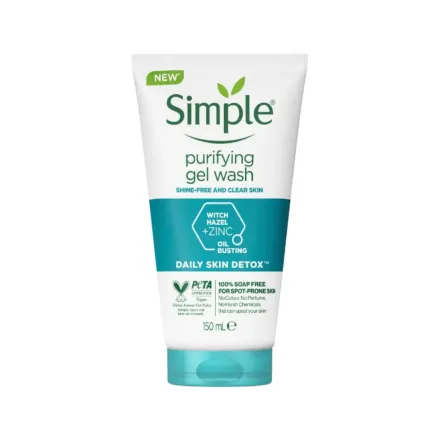 Simple Purifying Gel wash - 150ml | سمبل غسول ديتوكس للوجه - 150 مل