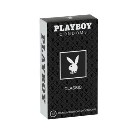 PLAYBOY Condoms Classic - 12 Pcs | بلاي بوي واقي ذكري كلاسيك - 12 قطعة