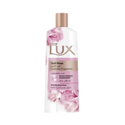 LUX Soft Rose Delicate Fragrance - 500ml | لوكس سوفت روز برائحة الورد الناعمة – 500 مل