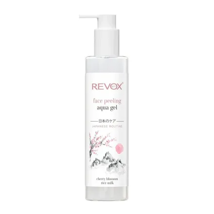 REVOX Japanese Routine Face Peeling Aqua Gel - 250ml | ريفوكس جل مقشر للوجه - 250 مل
