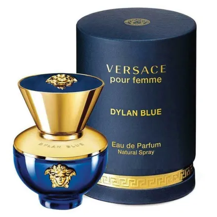VERSACE DYLAN BLUE POUR FEMME - 100ml EDP | فيرساتشي عطر ديلان بلو للنساء - 100 مل