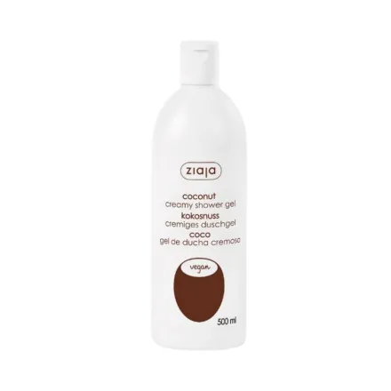 Ziaja Coconut Creamy Shower Gel - 500ml | جايا جل استحمام كريمي بجوز الهند – 500 مل