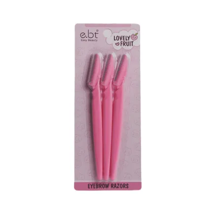 Easy Beauty Eyebrow Razors - 3 Pcs | ايزي بيوتي شفرات للوجه والحواجب - 3 قطع