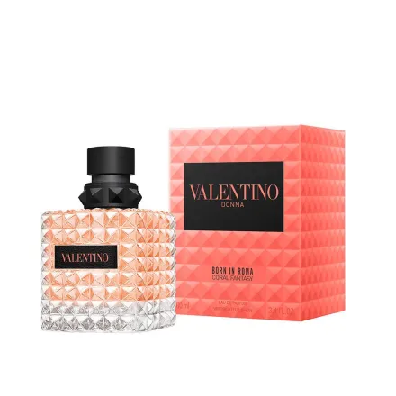 Valentino Born in Roma Coral Fantasy EDP 100 ml | فالنتينو عطر دونا بورن إن روما كورال فانتازي للنساء 100 مل