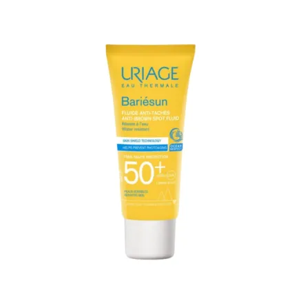 Uriage Bariésun Anti-Brown Spot Fluid Skin Shield Technology SPF50+ - 40ml | يورياج كريم واقي شمسي spf50+ - 40مل