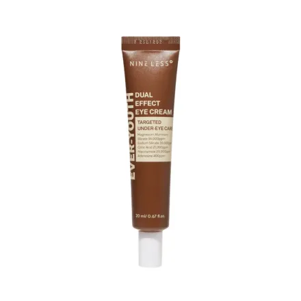 NINE LESS Dual Effect Eye Cream - 20ml | ناين ليس كريم تحت العين دول ايفيكت - 20 مل