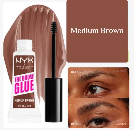 NYX The Brow Glue - 5 g | ان واي اكس جل تصفيف الحواجب - 5 غ