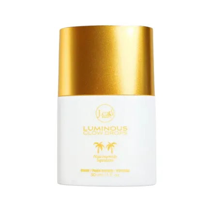J. Cat Luminous Glow Drops Niacinamide Squalane - 30ml |جي كات قطرات لإضاءة البشرة والوجه – 30 مل