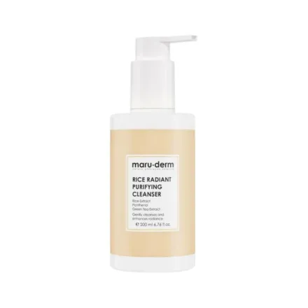 maru.derm Rice Radiant Purifying Cleanser - 200ml | مارو.ديرم غسول منقي للوجه بالأرز - 200 مل