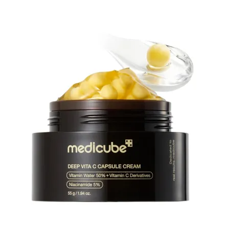 Medicube Deep Vita C Capsule Cream - 55g | ميدي كيوب كريم للوجه بالفيتامين سي - 55 غ