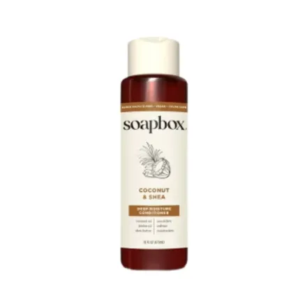 Soapbox Conditioner Moisture & Nourish Coconut Oil - 473ml | سوب بوكس بلسم للشعر الجاف-473 مل