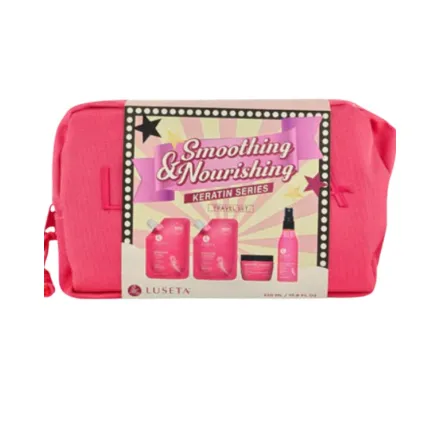 LUSETA Smoothing & Nourishin Keratin Series - 320ml | لوسيتا مجموعة مصممة للعناية بالشعر - 320 مل
