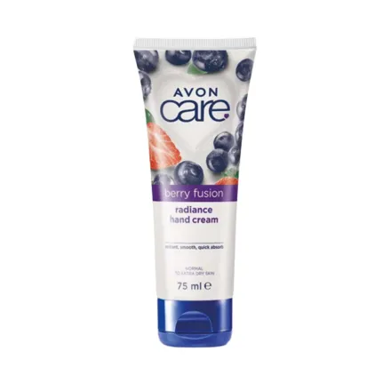 AVON Care Berry Fusion Radiance Hand Cream - 75ml | أفون كير كريم اليدين بيري فيوجن - 75 مل