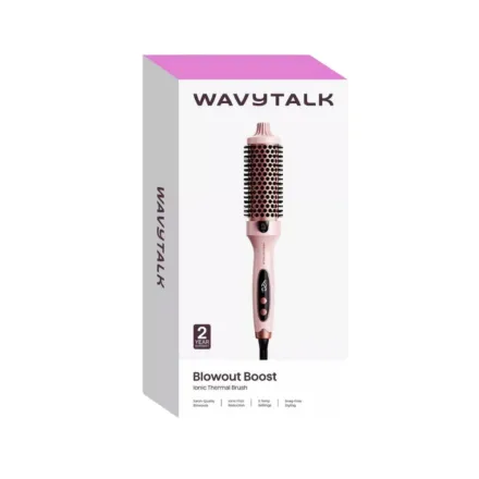 Wavy Talk Blowout Ionic Thermal Brush 1.5 Inch Pink | ويفي توك فرشاة حرارية بمؤثر أيوني