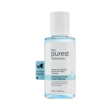 The Purest Hyaluronic Acid 0.5% Ceramide - 50ml | ذا بيورست غسول للوجه بالهيالورونيك اسيد والسيراميد - 50 مل