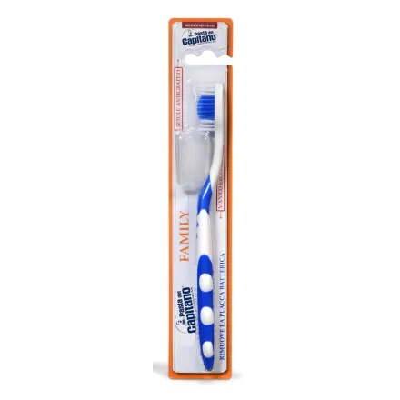 CAPITANO Family Toothbrush - Medium |كابيتانو فرشاة أسنان لجميع أفراد العائلة - متوسطة