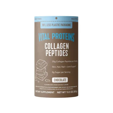 Vital Proteins Chocolate Collagen Peptides - 383g | فيتال بروتينز ببتيدات كولاجين شوكولاتة - 383غ