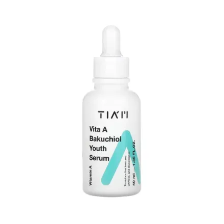 tiam Vita A Bakuchiol Youth Serum - 40ml | تيام سيروم فيتامين أ المضاد للتجاعيد - 40 مل