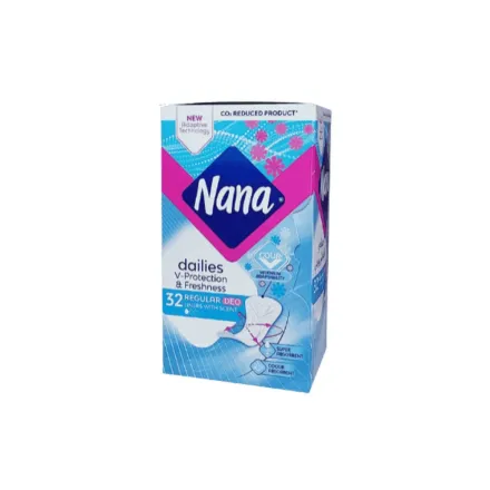 Nana Dailies V-Protection & Freshness - 32pcs | نانا فوط يومية معطرة - 32 قطعة