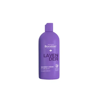 beesline Lavender Shower Cream - 750ml | بيزلين كريم استحمام باللافندر - 750مل