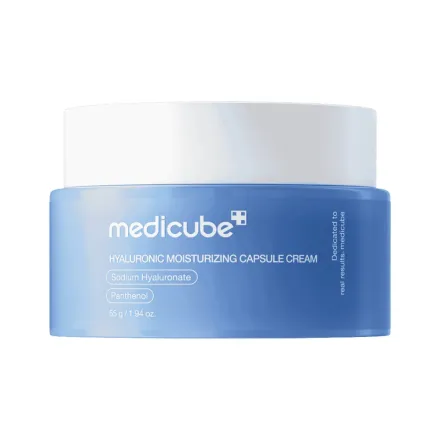 Medicube Hyaluronic Moisturizing Capsule Cream - 55g | ميدي كيوب كريم كبسولات الترطيب بحمض الهيالورونيك - 55 غ