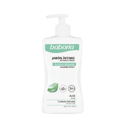 BABARIA Intimate Wash Aloe - 300ml | باباريا غسول نسائي بالالوفيرا - 300 مل