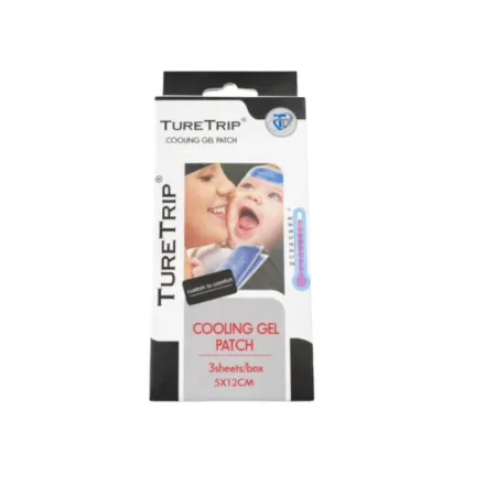 TURE TRIP Cooling Gel Patch 3 Sheets Box | تيور تريب جل لاصق مبرد لتخفيف الحرارة