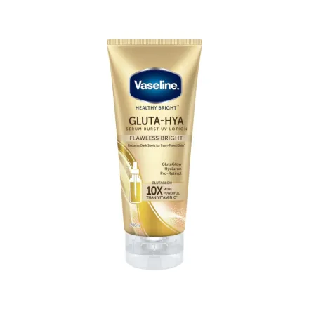 Vaseline Gluta Hya Flawless Bright Serum Burst Lotion Exfoliate - 200ml | فازلين لوشن سيروم للجسم جلوتا هايا فلوليس برايت - 200 مل
