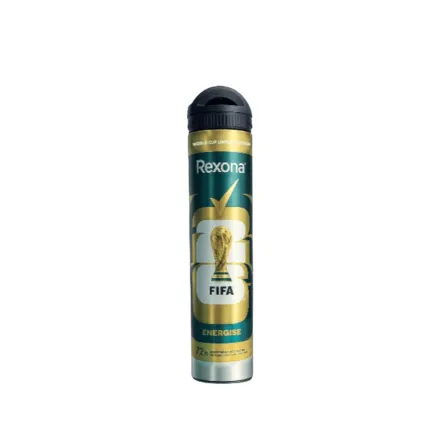 Rexona Energise 72h Body Heat Activated Antiperspirant - 200ml | ريكسونا مزيل عرق بخاخ للرجال - 200 مل