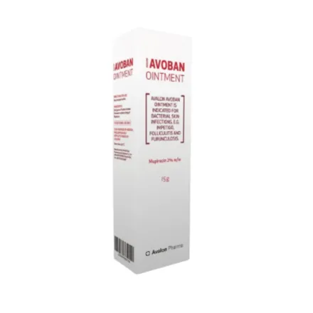 Avalon Pharma Avoban Ointment Mupirocin 2% - 15g | افالون فارما مرهم افابون 2% - 15 غ