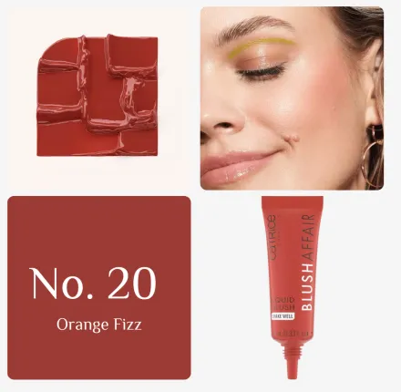 Catrice Blush Affair Liquid - 10 ml | كاتريس أحمر خدود سائل - 10 مل
