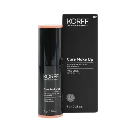 KORFF Cure Make Up Stick Blush - 8g | كورف بلاش ستيك كيور كريمي - 8 غرام