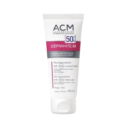 ACM Dépiwhite M SPF50+ 40ml | اي سي ام كريم يحمي من الشمس و التصبغات مع حماية من الشمس 50 - 40 مل