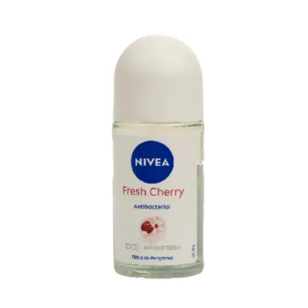 Nivea Anti Perspirant Roll on Fresh Cherry for Women - 50ml | نيفيا مزيل تعرق رول للنساء برائحة الكرز - 50 مل