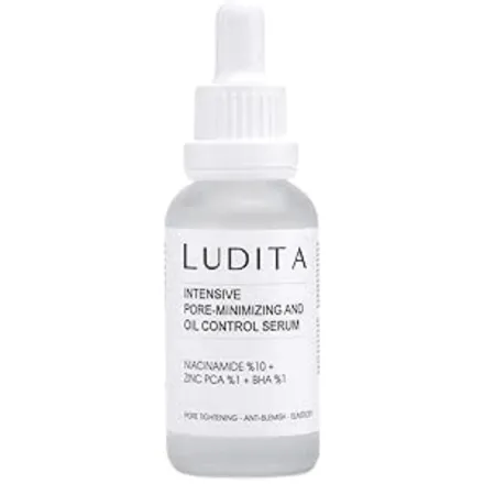 LUDITA Intensive Pore-Minizinig And Oil Control Serum - 30ml | لوديتا سيروم لتصغير المسام والتحكم بالإفرازات الدهنية - 30 مل