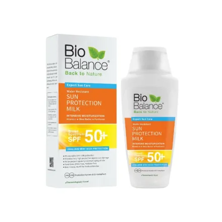 Bio Balance Sun Protection Milk 50+SPF -150ml | بايو بالانس واقي شمسي حليبي بعامل حماية 50 - 150 مل