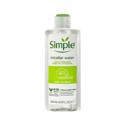 Simple Kind To Skin Micellar Cleansing Water - 200ml | سمبل منظف ماء ميسيلر - 200 مل