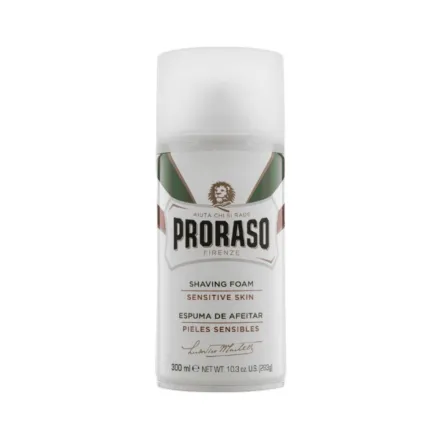 PRORASO Shaving Foam Sensitive Skin - 300ml | بروراسو رغوة حلاقة للبشرة الحساسة - 300مل