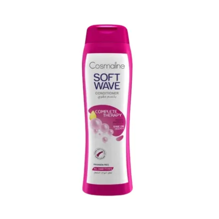 COSMALINE Soft wave Conditioner For All Hair Types - 400ml | كوزمالين بلسم لجميع أنواع الشعر - 400 مل