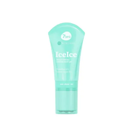7Days ICEICE Anti-Cellulite Cooling Body Gel - 130ml | سفن ديز جل كرايو مبرد مع رول مساج 2 في 1 - 130 مل