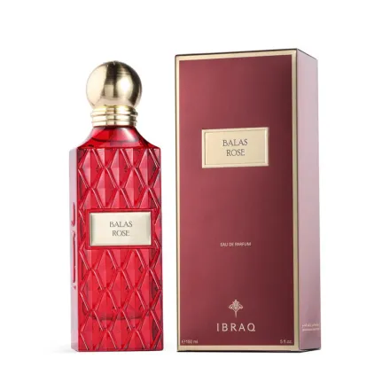 IBRAQ IBRAQ Balas Rose EDP - 150ml | ابراهيم القرشي عطر روز بلاس اصدار جديد للنساء 150 مل