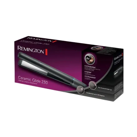REMINGTON Ceramic Glide | ريمنجتون مُملّس الشعر سيراميك غلايد