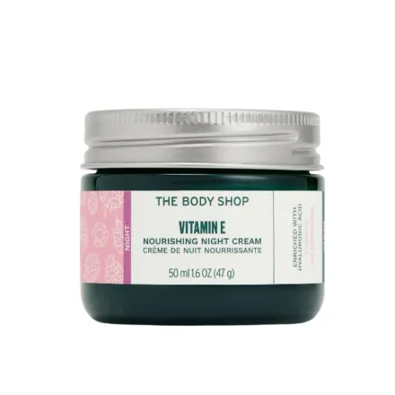The Body Shop Vitamin E Nourishing Night Cream - 50ml | ذا بودي شوب كريم ليلي بفيتامين اي - 50 مل