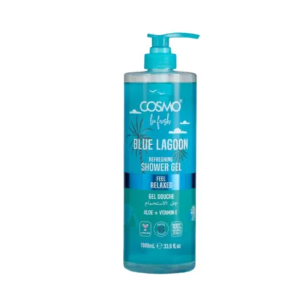 COSMO Blue Lagoon Pefreshing Shower Gel - 1000ml | كوزمو جل الاستحمام بلو لاجون - 1000 مل