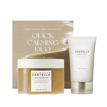 SKIN1004 - Madagascar Centella Quick Calming Duo Set - 130ml | سكين 1004مجموعة مهدئة سريعة سنتيلا -130مل