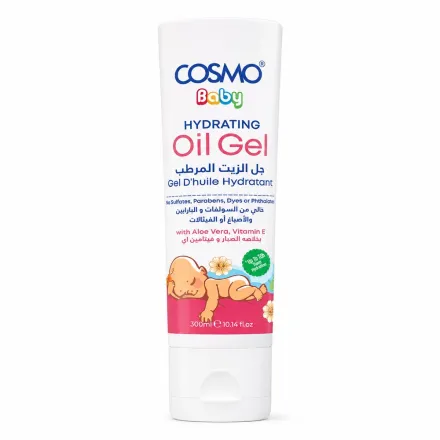Cosmo Baby Hydrating Oil Gel - 300ml | كوزمو جل زيت مرطّب للأطفال – 300 مل