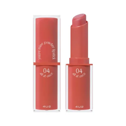 4U2skin You re Mine Powder Lipstick - 3.5g | فور يو تو سكين احمر شفاه - 3.5 غ