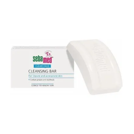 Sebamed Clear Face Cleansing Bar - 100g | سيباميد صابونة لتنقية الوجه - 100 غرام